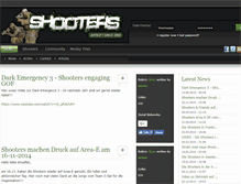 Tablet Screenshot of die-shooters.com
